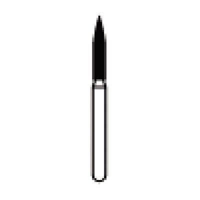 Kerr Zir-Cut Diamond Bur, FG, Flame, Coarse-Fine, Blue, #Z862-014, 1.4 mm Diameter, 8.0 mm Length, 5/Pkg thumbnail 8