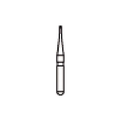 NTI nano/prep Diamond Bur, FG, Fine, Round, #801, 0.7 mm Diameter, 1.0 mm Length, Blue Ring, 5/Pkg, N801-007 thumbnail 7