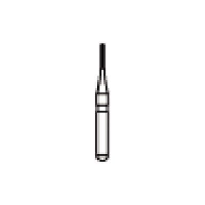 NTI nano/prep Diamond Bur, FG, Fine, Round-End Cylinder, #N838L-007, 0.7 mm Diameter, 3.5 mm Length, 5/Pkg thumbnail 8