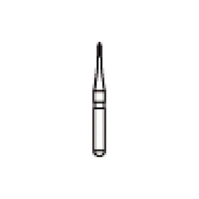 NTI nano/prep Diamond Bur, FG, Fine, Blue, Flame, #N860-007, 0.7 mm Diameter, 2.0 mm Length, Pack of 5 thumbnail 7