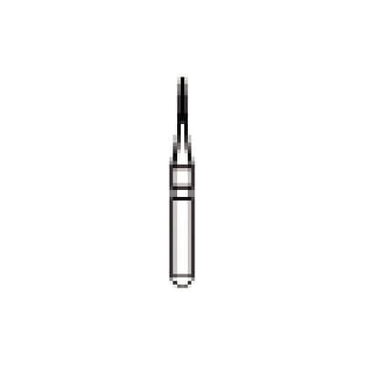 NTI nano/prep Diamond Bur, FG, Fine, Blue, Flame, #N889-007, 0.7 mm Diameter, 3.5 mm Length, 5/Pkg thumbnail 7