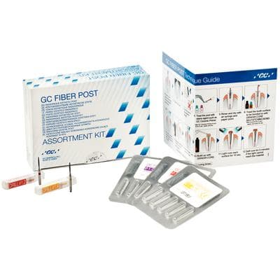 GC Fiber Post Assortment Kit, Radiopaque Esthetic Glass Fiber Posts with Drills, 15 Posts (5 each of 1.2mm, 1.4mm, 1.6mm) and 3 Drills, 400001 thumbnail 14