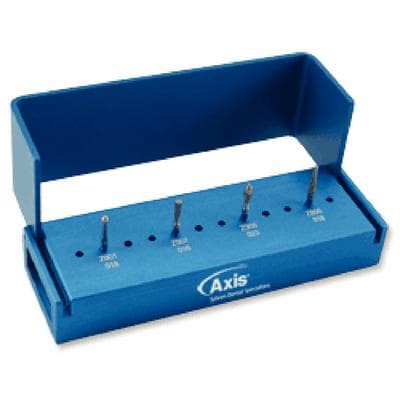 NTI Zir-Cut DDS Porcelain and Zirconia Adjusting Set, 4-Piece Diamond Bur Kit, LS-7556 thumbnail 8