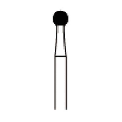 NTI Universal Cutter Carbide Bur, Straight Cut, HP, Round, #UC071-027, Blue Ring, 2.7 mm Diameter, 2 mm Head Length, 1/Pkg thumbnail 4
