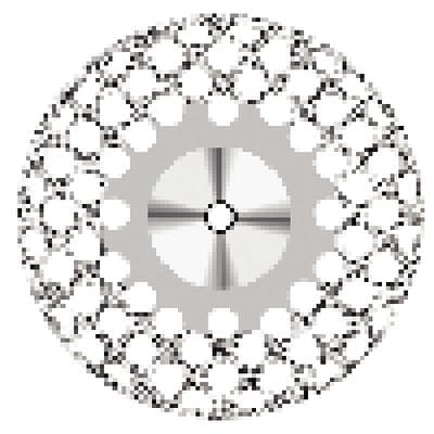 Perforated RA Diamond Disc, Double-Sided, Superfine, 19 mm, D805EF-190 thumbnail 7