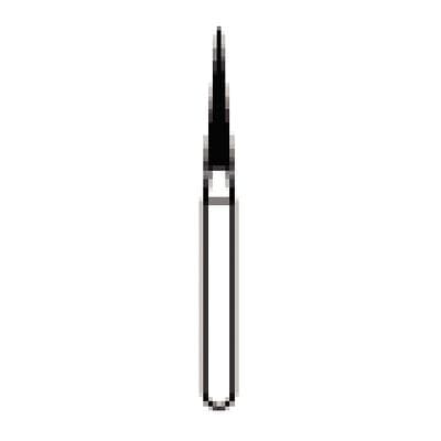 NTI Gold Pack FG Diamond Bur, Fine Grit, Needle Shape, #858-014 (F858-014G), 50/Pack thumbnail 8