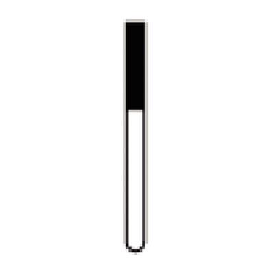 NTI Diamond Bur, FG, Super Coarse, Flat End Cylinder, #837-016, 1.6 mm Diameter, 8.0 mm Length, 5/Pkg thumbnail 7