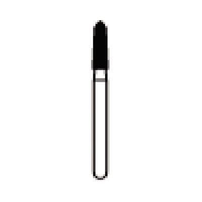NTI Diamond Bur FG Super Coarse Curettage, Cone Bevel End, 1.8 mm Diameter, 6.0 mm Length, Black Ring, 5/Pkg, SC877K-018 thumbnail 7