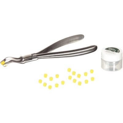 GC KY Pliers Standard Pack, Crown Removal Instrument, Stainless Steel, Starter Package with 20 Rubber Tips and Emery Powder, 1/Set, 800111 thumbnail 16