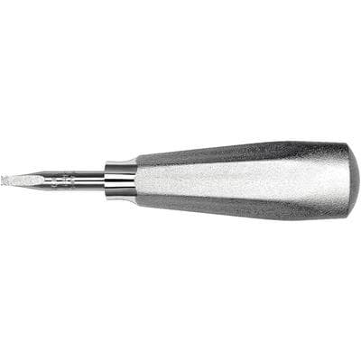 Hu-Friedy Christensen Crown Remover, Straight, Anterior, 3.0 mm, Single End, #509 Tapered Hexagon Handle, CRCH1 thumbnail 15