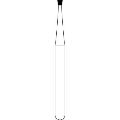 NTI 2-Piece Operative Carbide Bur, FG - Inverted Cone, #34 (H34-FG), 0.8 mm Diameter, 0.8 mm Length, 5/Pkg thumbnail 7