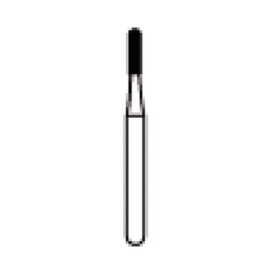NTI® 2-Piece Operative Carbide Bur, FG - Cylinder Round End, #1557, 1.0 mm Diameter, 4.2 mm Length, 5/Pkg, H1557-FG thumbnail 7