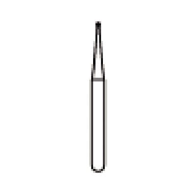 NTI 2-Piece Operative Carbide Bur, FG - Round, #1/4, 0.5 mm Head Diameter, 100/Pkg, H0.25-FG100 thumbnail 5