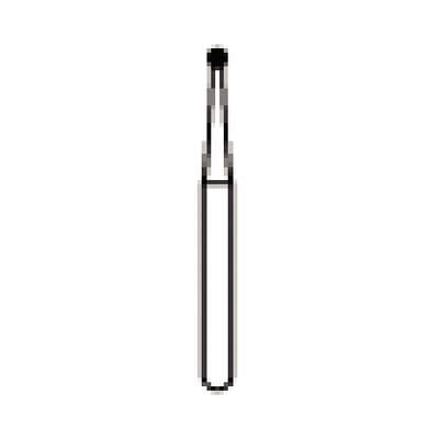 NTI 2-Piece Operative Carbide Bur, FG - Round, #2, 1.0 mm Diameter, 100/Pkg, H2-FG100 thumbnail 6