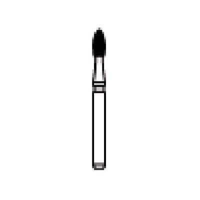 NTI Diamond Bur, FG, Fine, Round End Flame, #F274, 1.6 mm Diameter, 3.5 mm Length, Red Ring, 5/Pk, F274-016 thumbnail 7