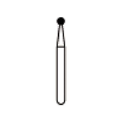 NTI Diamond Bur, FG, Round, #801-014, 1.4 mm, Coarse, Green, 5/Pk, C801-014 thumbnail 16
