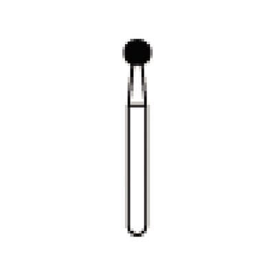 NTI FG Diamond Bur, Medium Grit, Round, Friction Grip, 2.3 mm Head Diameter, #801-023 (M801-023), 5/Pack thumbnail 7