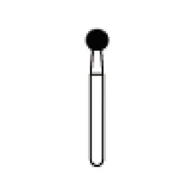 NTI® Diamond Burs – FG, Fine, Round, # F801, 2.5 mm Diameter, 5/Pkg - NTI® Diamond Burs – FG, Fine, Round, # F801, 5/Pkg - # F801, 2.5 mm Diameter - Image 1