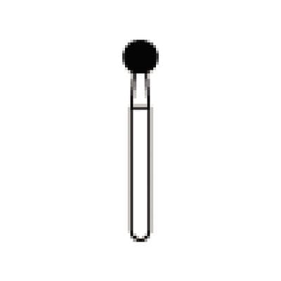 NTI Diamond Bur, FG, Round, #801, 2.9 mm, Coarse, Green, 5/Pk, C801-029 thumbnail 8