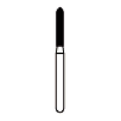 NTI Diamond Bur FG Medium Beveled Cylinder #878-014 (M878-014), 1.4 mm Diameter x 8.0 mm Length, 5/Pkg thumbnail 8