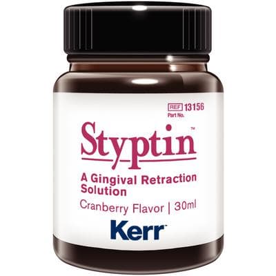 Kerr Styptin Hemostatic Solution, 20% Buffered Aluminum Chloride, Cranberry Flavor, 30 mL Refill Bottle thumbnail 9