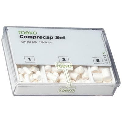Roeko Comprecap Compression Caps, Assorted Sizes #1, #3, #5, Introductory Kit, 150/Pkg, 530000 thumbnail 12