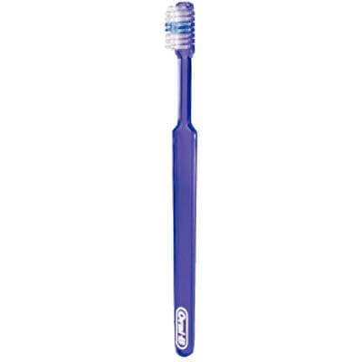 Oral-B Indicator 20 Series Kids Soft Toothbrush, 20 Tufts, Compact Head, Assorted Colors (Cool Blue, Passion Purple, Minty Green, Neon Pink), 12/Box, 80828177 thumbnail 10