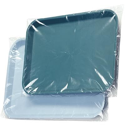 Patterson® Instrument Tray Cover Sleeves, Clear, 16" W x 11-1/2" L, Fits Midwest and Weber Trays, 500/Pkg - Patterson® Instrument Tray Cover Sleeves, 500/Pkg - Fits Midwest and Weber trays - Image 1