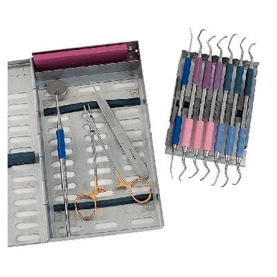 Miltex Thompson Slimline Series Instrument Cassette, 7-Instrument, Stainless Steel, 7" x 2-5/8" x 11/16", 1/Pk, 3-072007 thumbnail 9