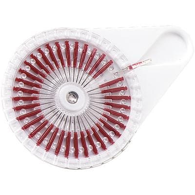 Filpin Self-Shearing Titanium Retention Pins, Universal, 0.60 mm/0.021", Red, Standard Package (35 Pins + 1 Drill), PIN101 thumbnail 8
