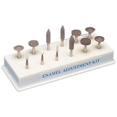 Shofu Enamel Adjustment Kit CA - Plastic, 3 Dura-White Stones & 9 Ceramiste Points, Contra Angle, Instructions Included thumbnail 5