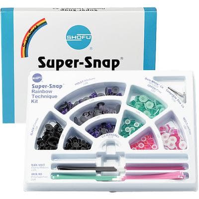 Shofu Super-Snap Rainbow Technique Kit, CA, 180 Disks, 0500 thumbnail 16