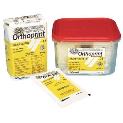 Orthoprint X-Fast Vanilla Alginate Refill, 500 g Bag, Yellow, C302145 thumbnail 14