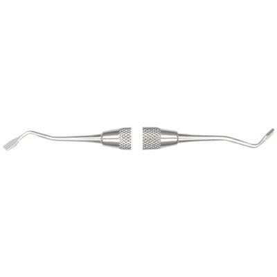 Patterson® Amalgam Plugger #3 Hollenback, Double End, Standard Handle, Stainless Steel, 1/Pkg (828843) - Patterson® Amalgam Pluggers – 3 Hollenback, Standard Handle, Double End - Patterson® Amalgam Pluggers – 3 Hollenback, Standard Handle, Double End - Image 1