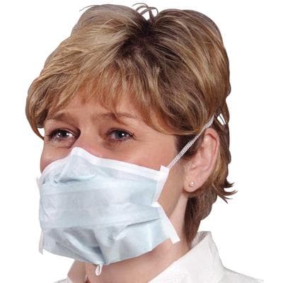 Critical Cover® PFL® Surgical Face Mask, ASTM Level 3, Headband, Blue, 50/Box, 608 thumbnail 20
