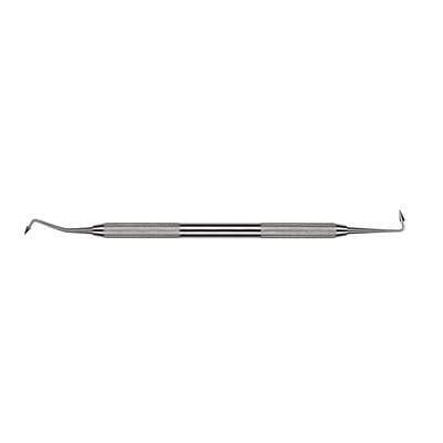 Hu-Friedy Goldstein Flexi-Thin Composite Instrument #6, Large Reverse Angle Tips, #41 Round Handle, Double End, Stainless Steel, CIGFT6 thumbnail 4