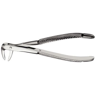 Hu-Friedy Forceps #74N European Style, Serrated, Narrow Beaks, Lower Roots, Stainless Steel, FX74N thumbnail 10