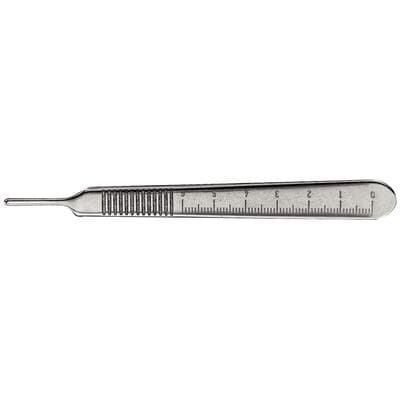 Hu-Friedy Scalpel Handle No. 3, Bard-Parker Style with Metric Ruler, Stainless Steel, 1 Each, 10-130-03 thumbnail 11