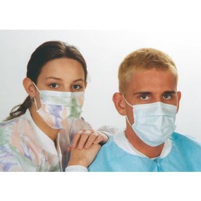 Ultra 3-in-1 Procedural Earloop Face Mask, Multicolor, ASTM Level 3, 50/Box, 5630E-PGO thumbnail 6