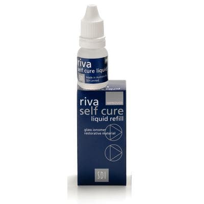 Riva Self Cure Glass Ionomer Liquid Refill, 6.9 ml (8g) Bottle thumbnail 9