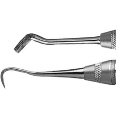 Hu-Friedy Band Pusher/Scaler, Double-Ended, Dull Scaler, #6 Satin Steel Handle, 678-906 thumbnail 11