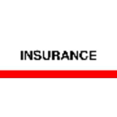 Patterson Office Supplies Index Tab, 1-1/4" W x 1-1/2" H, Insurance, Red Stripe, 100/Pkg - Index Tab, 1-1/4" W x 1-1/2" H, 100/Pkg - Insurance, Red Stripe - Image 1