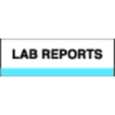 Patterson Office Supplies Index Tab, 1-1/4" W x 1-1/2" H, Lab Reports, Light Blue Stripe, 100/Pkg - Index Tab, 1-1/4" W x 1-1/2" H, 100/Pkg - Lab Reports, Light Blue Stripe - Image 1