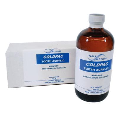 Coldpac Tooth Acrylic Liquid, 16 oz Bottle, Clear thumbnail 9