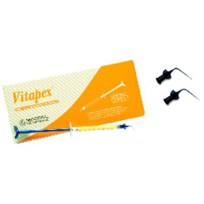 Vitapex Calcium Hydroxide Paste with Iodoform Root Canal Medicament, 2g Syringe with 20 Disposable Tips, Regular Kit thumbnail 16