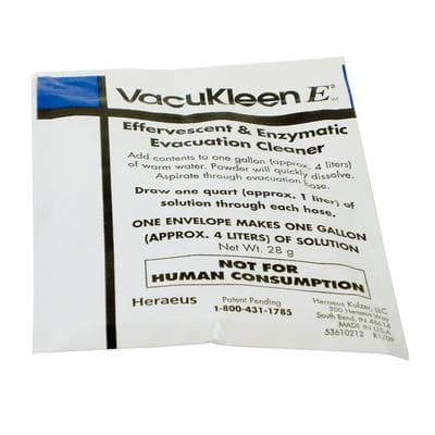 VacuKleen E2 Evacuation System Cleaner, Unit-Dose 28 g Pouches for Gallons, Lemon Scent, 25/Box, 50036102 thumbnail 16