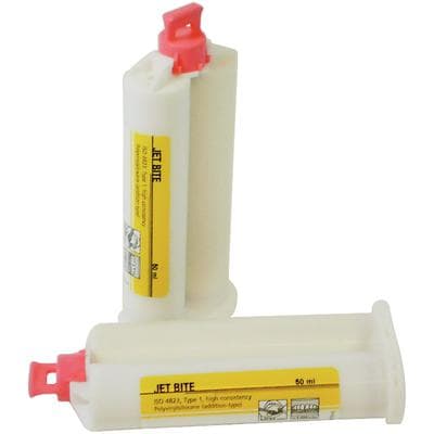 Coltene Jet Bite Bite Registration Vinylpolysiloxane, Regular Set, 50 mL Cartridges, Bulk Pack of 20, #C6410 thumbnail 9