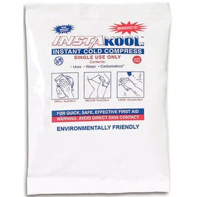 InstaKool Instant Cold Pack, 5" x 7" Junior Size, 16/Pkg thumbnail 2