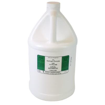 Hydrogen Peroxide 3% Solution, 1 Gallon (Ampak Chemicals Incorporated) - Hydrogen Peroxide 3%, Gallon - Hydrogen Peroxide 3%, Gallon - Image 1