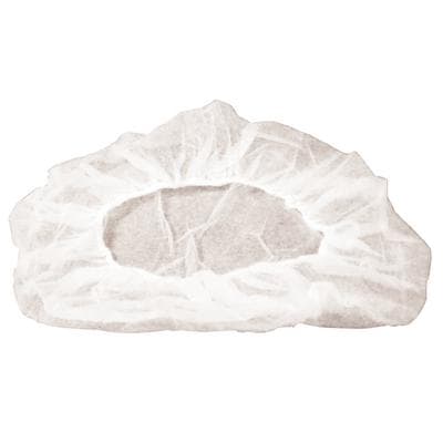Maytex Latex-Free Bouffant Cap, White, 21", 100/Box, 5 Boxes/Case - Latex-Free Bouffant Cap - White 100/Box, 5 Boxes/Case - Image 1